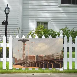 Coney Island Boardwalk Four Hole Flag (Multi-Size)