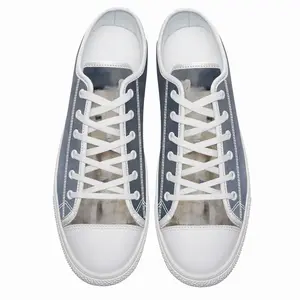 Men White Tetouan Retro Canvas Shoes