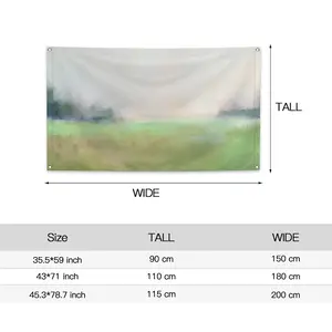 Where The Grass Is Always Green Four Hole Flag (Multi-Size)