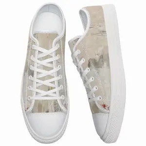 Men White Marrakech Retro Canvas Shoes