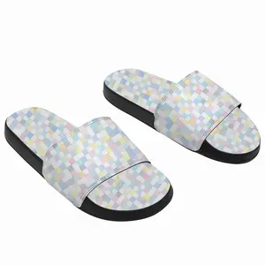 Men Soft Colorful Slip On Slippers