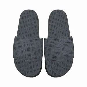 Men Anthracite Slip On Slippers