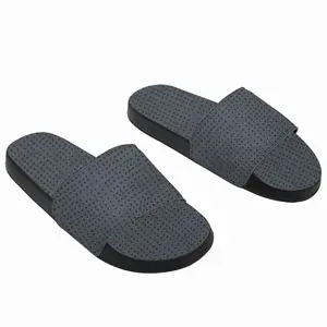 Men Anthracite Slip On Slippers