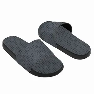 Men Anthracite Slip On Slippers