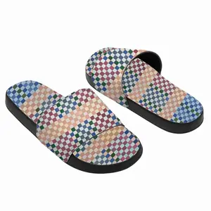 Men Boxes Colorful Slip On Slippers