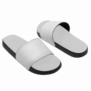 Men White Slip On Slippers