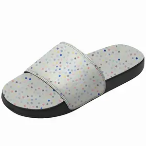 Men Points Colorful Slip On Slippers