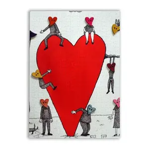 Love Is All Around Jigsaw Puzzle (Multi-Size, Vertical)