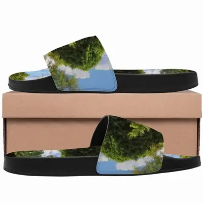 Men Global Warming - Polar Bear Cloud Invasion Slip On Slippers