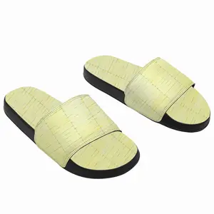 Men Yellow Slip On Slippers