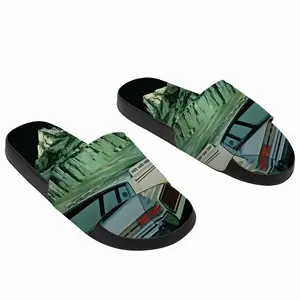 Men The Lunar Dunes Of Emerald Slip On Slippers