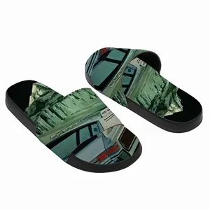 Men The Lunar Dunes Of Emerald Slip On Slippers