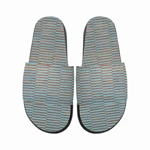 Men Light Blue Copper Ii Slip On Slippers