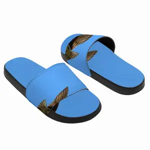 Men Soaring Swallow Slip On Slippers