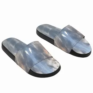 Men Unidentified Flying Sunset Slip On Slippers