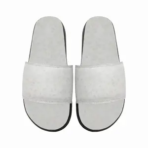 Men Bloomers White Slip On Slippers