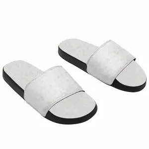 Men Bloomers White Slip On Slippers