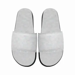 Men White-Soft Colorful Slip On Slippers