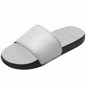 Men White-Soft Colorful Slip On Slippers