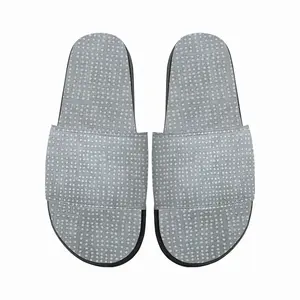 Men Silver Slip On Slippers