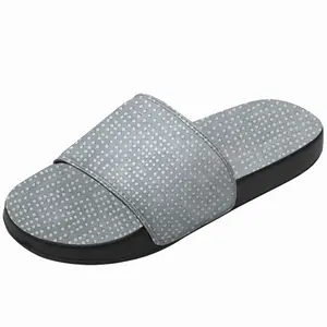 Men Silver Slip On Slippers