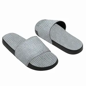 Men Silver Slip On Slippers