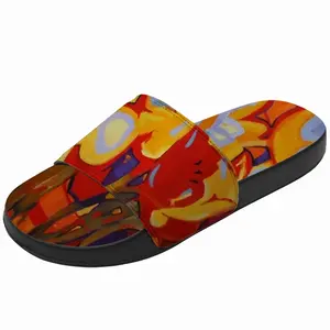 Men Tulips Slip On Slippers