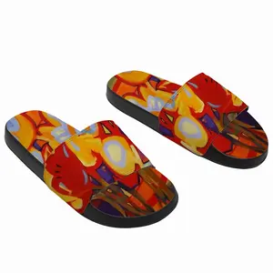 Men Tulips Slip On Slippers