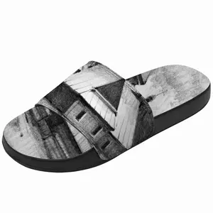 Men Church In The Carpathians Slip On Slippers