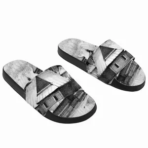 Men Church In The Carpathians Slip On Slippers