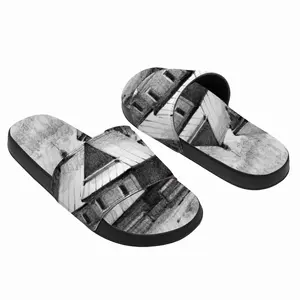 Men Church In The Carpathians Slip On Slippers