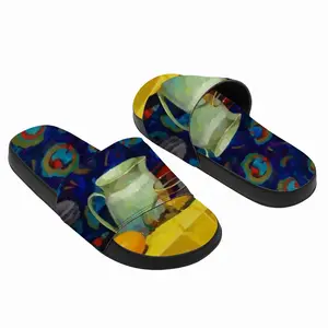 Men Still Life Slip On Slippers