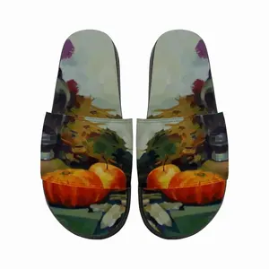 Men Autumn Still Life Slip On Slippers