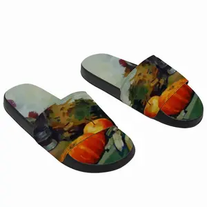 Men Autumn Still Life Slip On Slippers