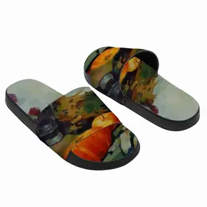 Men Autumn Still Life Slip On Slippers