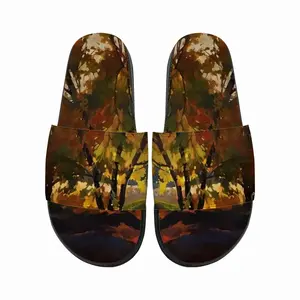 Men Autumn Sunset Slip On Slippers