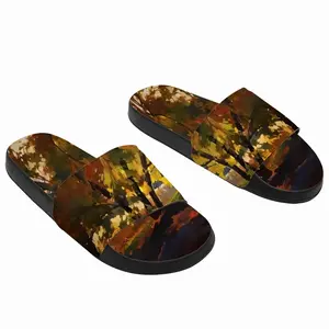 Men Autumn Sunset Slip On Slippers