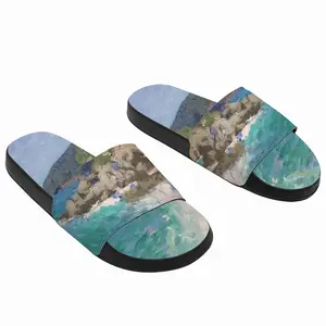 Men Sea Shore Spain Slip On Slippers