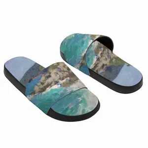 Men Sea Shore Spain Slip On Slippers