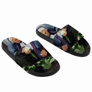 Men Lviv Flower Saleswoman Slip On Slippers