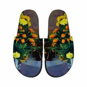 Men Flowers In The House Of The Artist Slip On Slippers