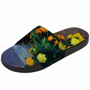 Men Flowers In The House Of The Artist Slip On Slippers