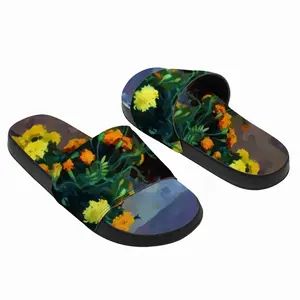 Men Flowers In The House Of The Artist Slip On Slippers