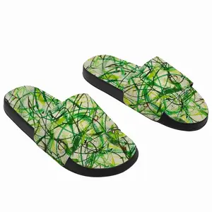 Men Go Green Slip On Slippers