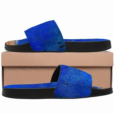 Men Symphony In Blue Slip On Slippers