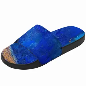 Men Symphony In Blue Slip On Slippers