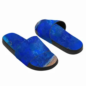 Men Symphony In Blue Slip On Slippers