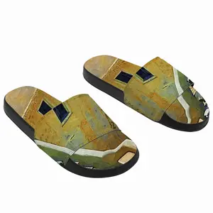 Men Santorini Oia Stairs Slip On Slippers