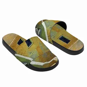 Men Santorini Oia Stairs Slip On Slippers