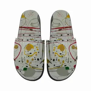 Men Ellipsis Slip On Slippers